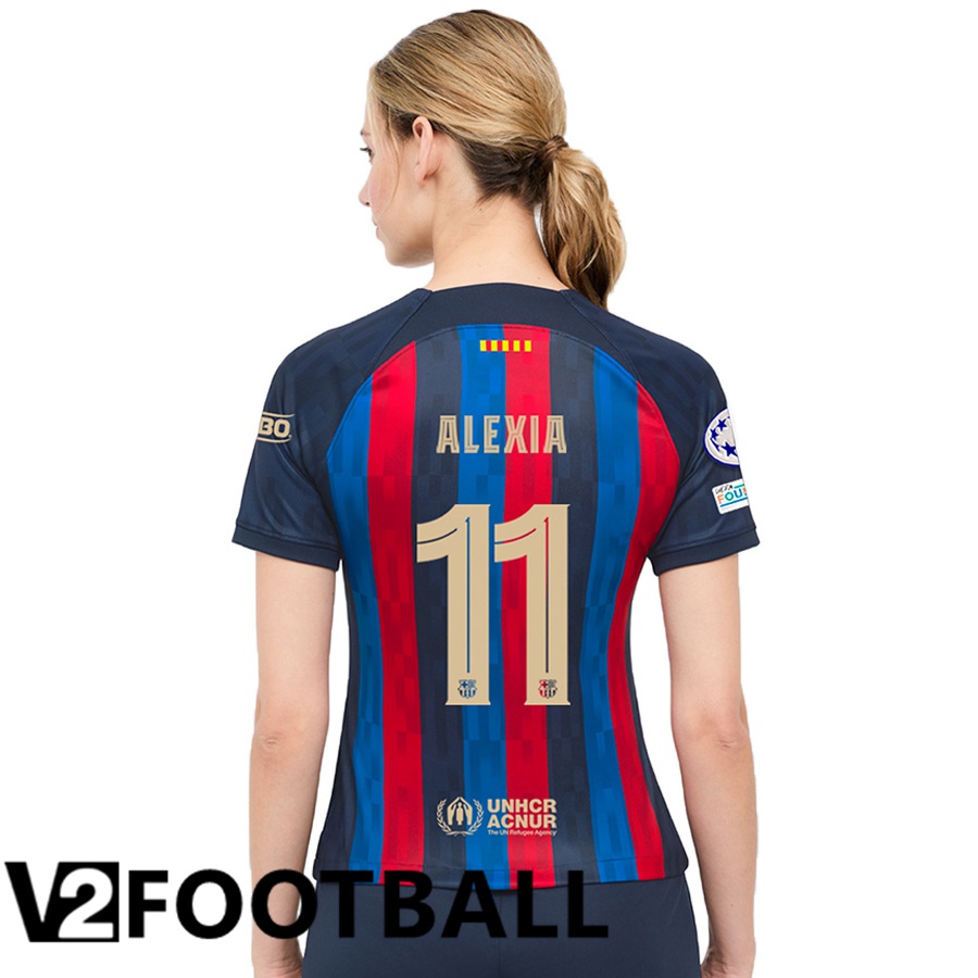 FC Barcelona (Alexia 11) Womens Home Shirts 2022/2023