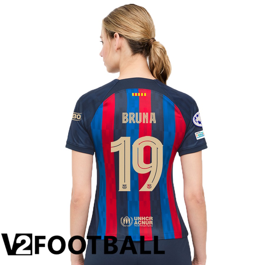 FC Barcelona (Bruna 19) Womens Home Shirts 2022/2023