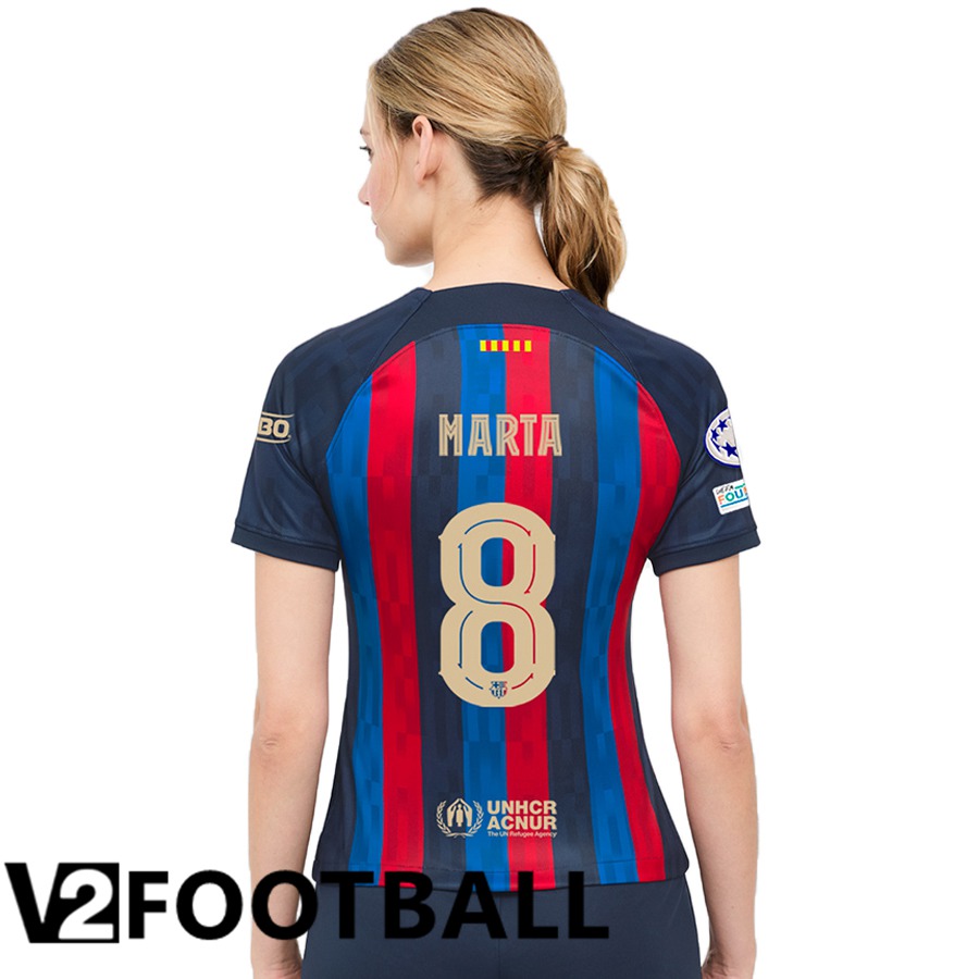 FC Barcelona (Marta 8) Womens Home Shirts 2022/2023