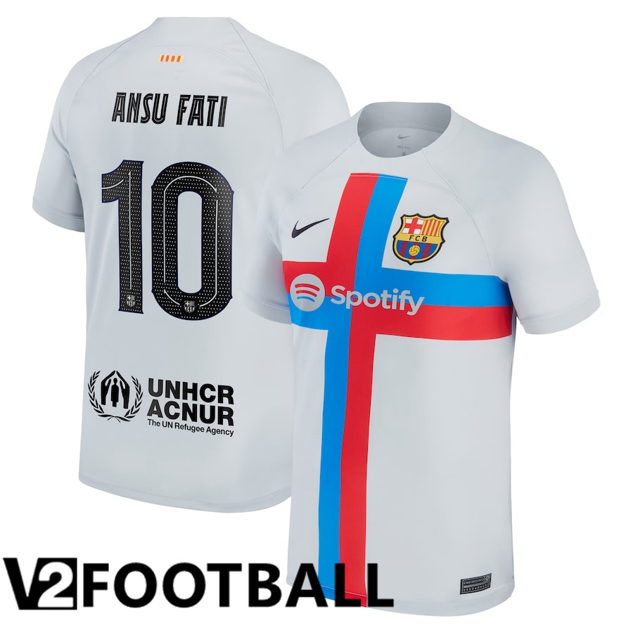 FC Barcelona (Ansu Fati 10) Third Shirts 2022/2023