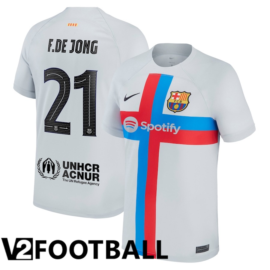 FC Barcelona (F.De Jong 21) Third Shirts 2022/2023