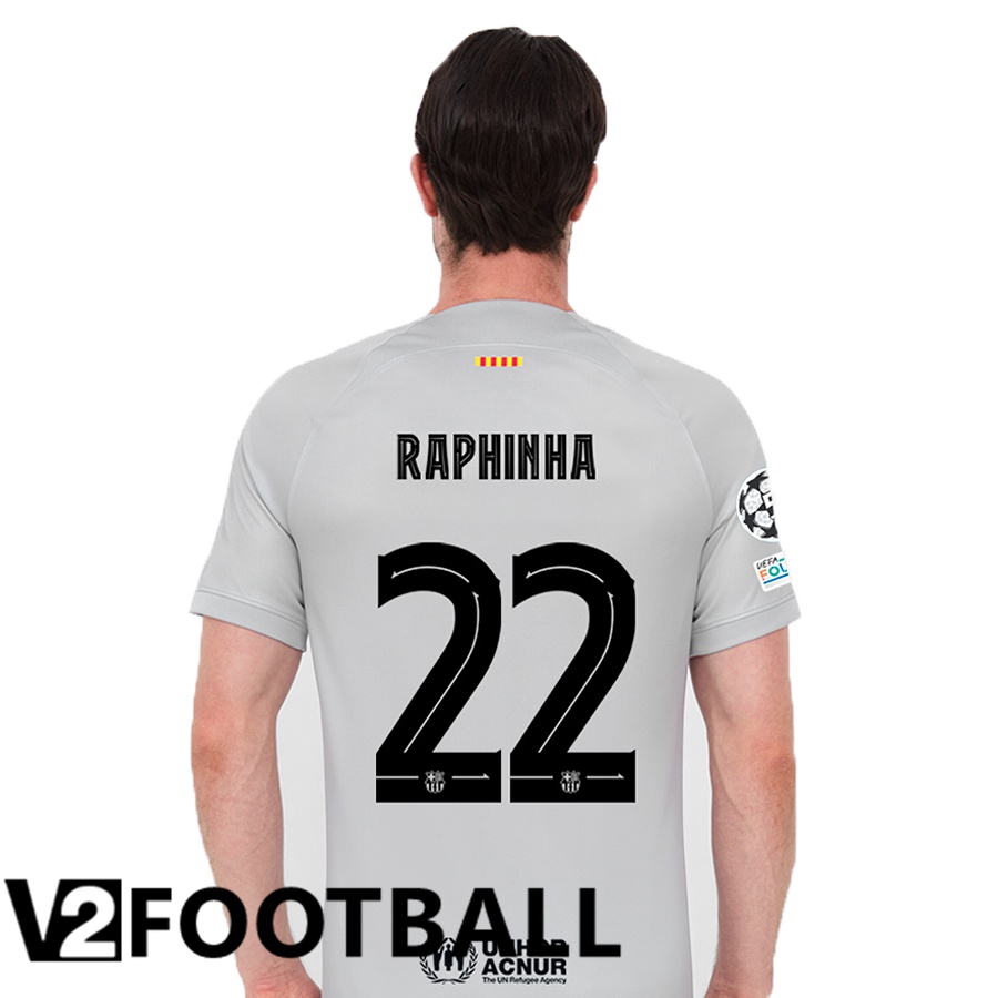 FC Barcelona (Raphinha 22) Third Shirts 2022/2023