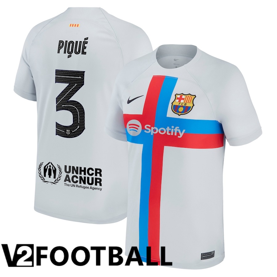 FC Barcelona (Piqué 3) Third Shirts 2022/2023