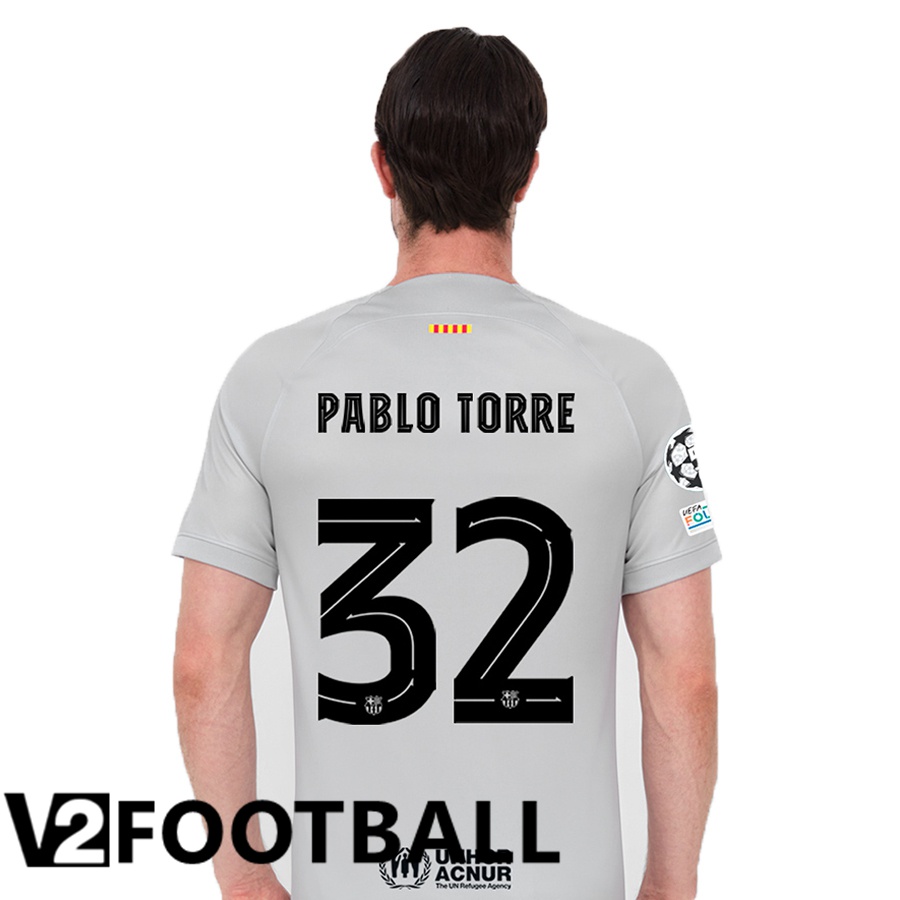 FC Barcelona (Pablo Torre 32) Third Shirts 2022/2023