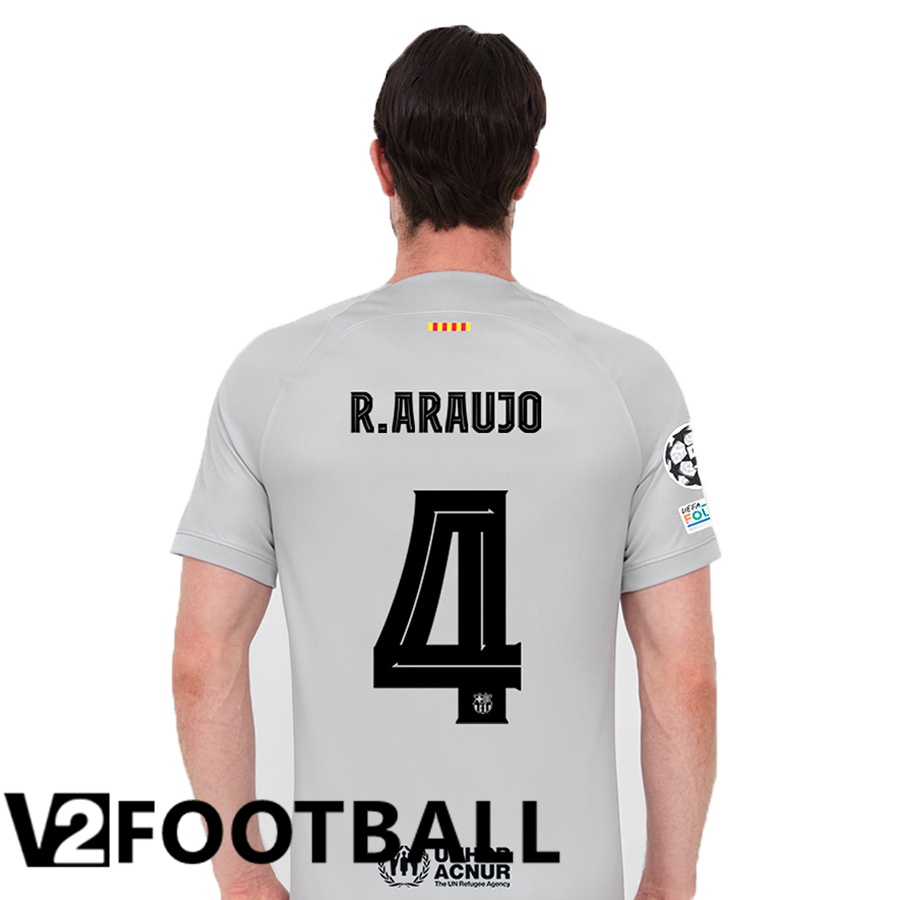 FC Barcelona (R.Araujo 4) Third Shirts 2022/2023