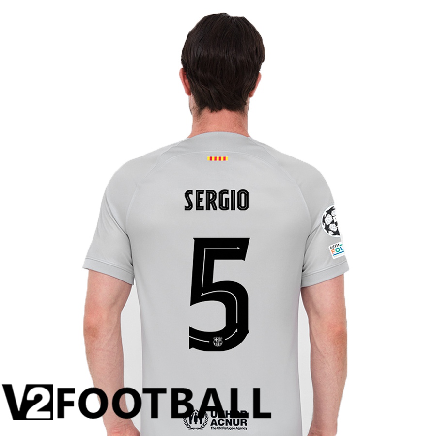 FC Barcelona (Sergio 5) Third Shirts 2022/2023