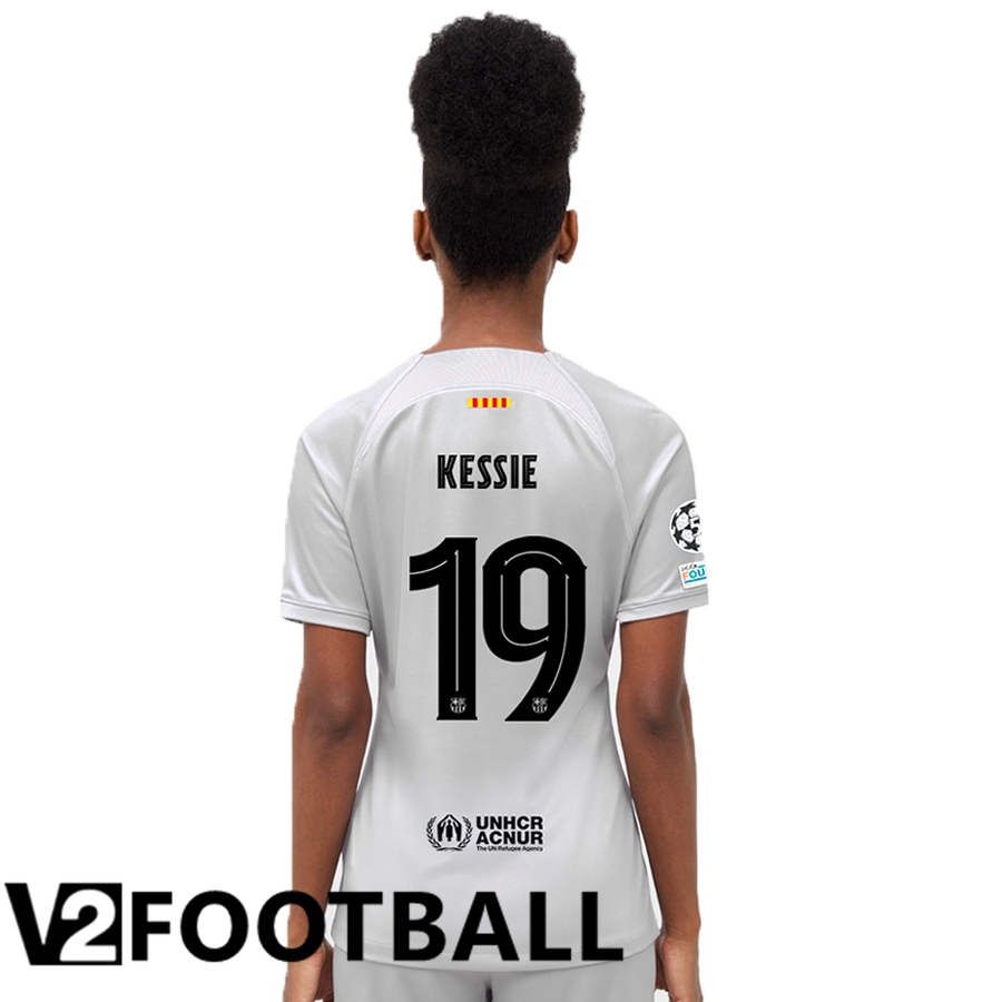 FC Barcelona (Kessie 19) Womens Third Shirts 2022/2023