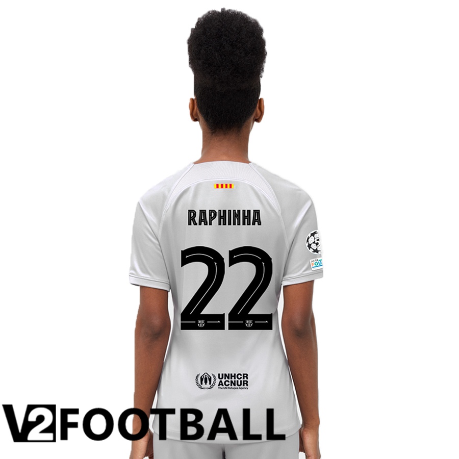 FC Barcelona (Raphinha 22) Womens Third Shirts 2022/2023