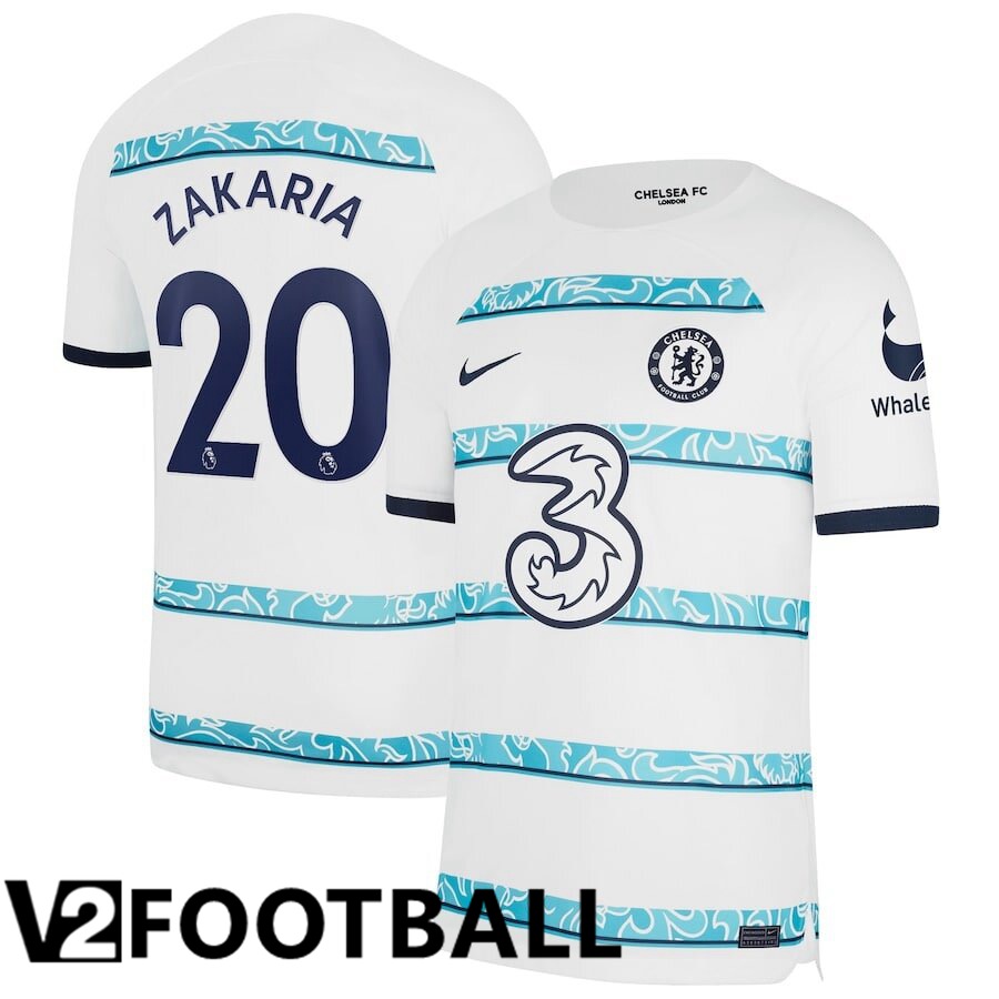 FC Chelsea（ZAKARIA 20）Away Shirts 2022/2023