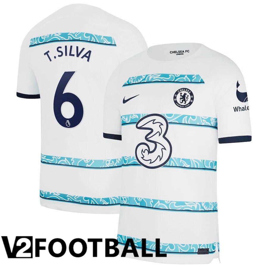 FC Chelsea（T.SILVA 6）Away Shirts 2022/2023