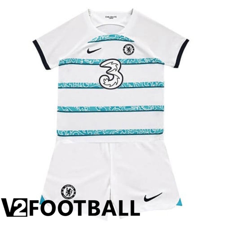 FC Chelsea Kids Away Shirts 2022/2023