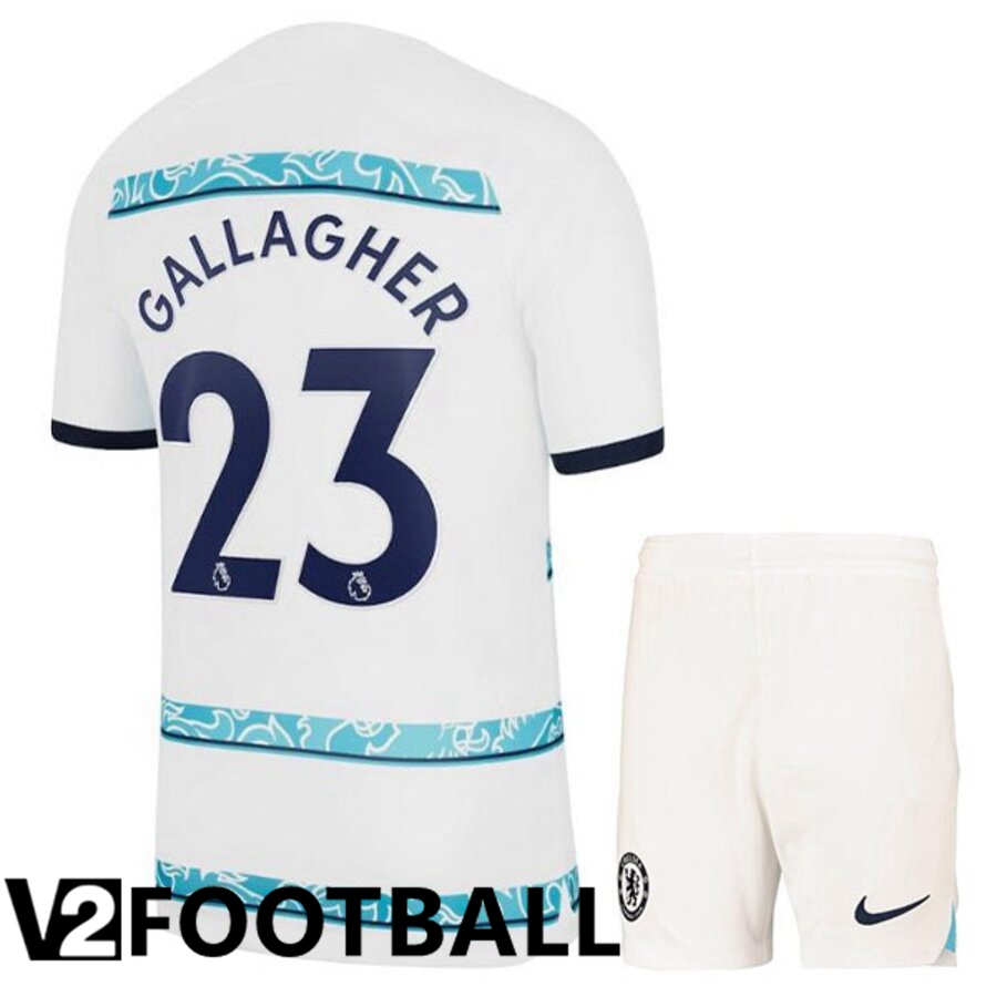 FC Chelsea（CALLAGHER 23）Kids Away Shirts 2022/2023