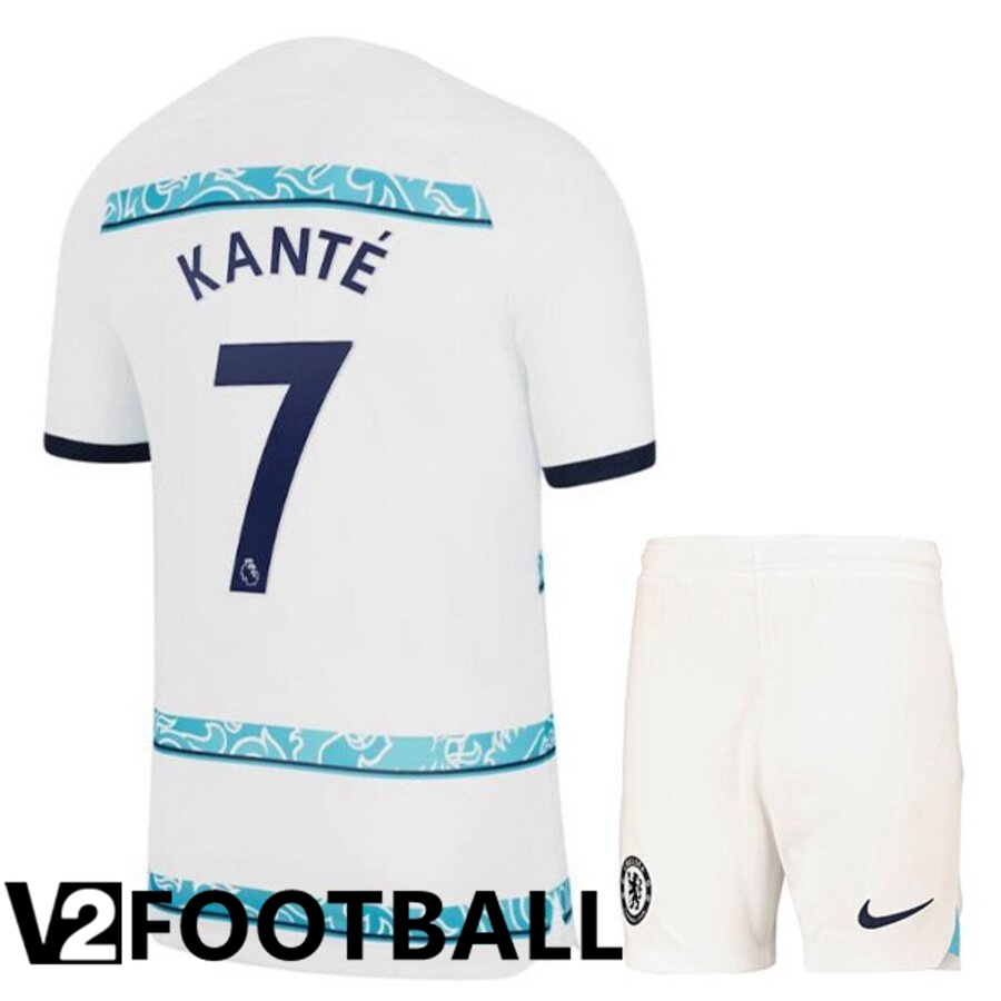 FC Chelsea（KANTÉ 7）Kids Away Shirts 2022/2023