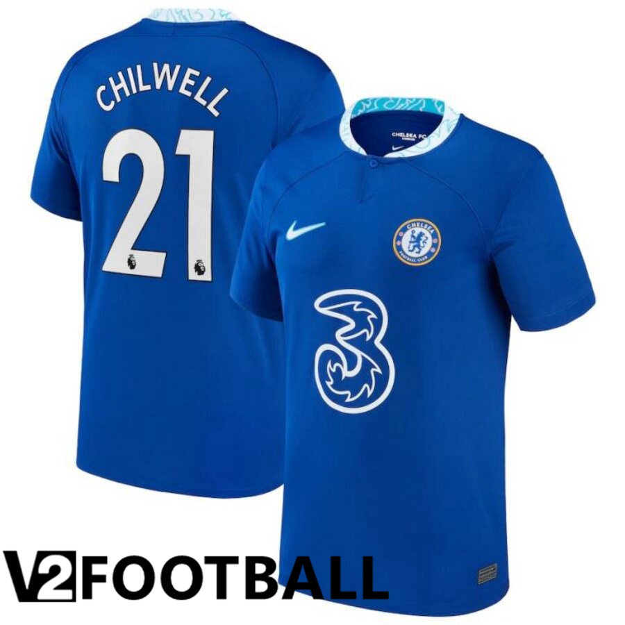FC Chelsea（CHILWELL 21）Home Shirts 2022/2023