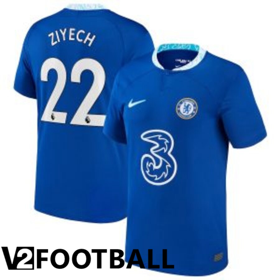 FC Chelsea（ZIYECH 22）Home Shirts 2022/2023