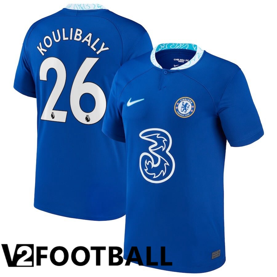FC Chelsea（KOULIBALY 26）Home Shirts 2022/2023