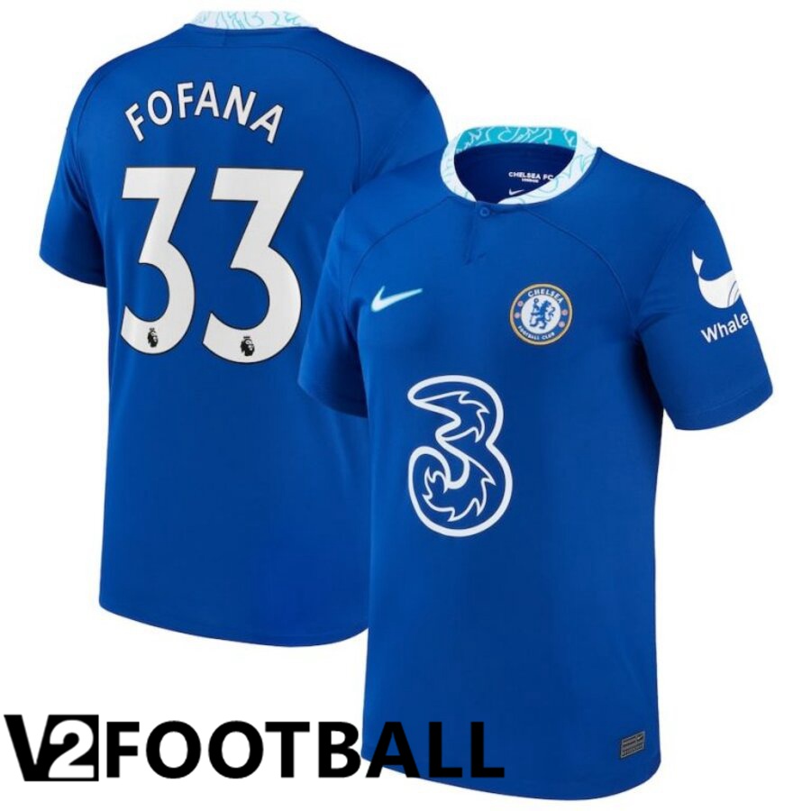 FC Chelsea（FOFANA 33）Home Shirts 2022/2023