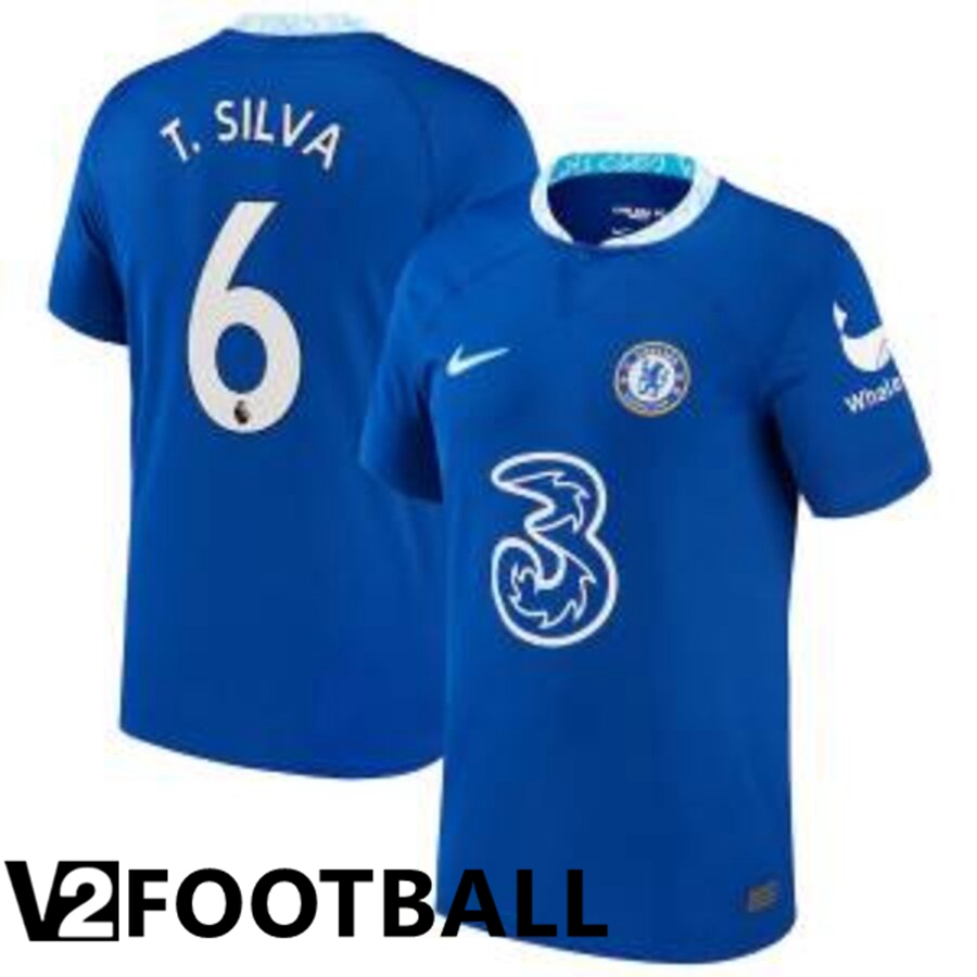 FC Chelsea（T.SILVA 6）Home Shirts 2022/2023