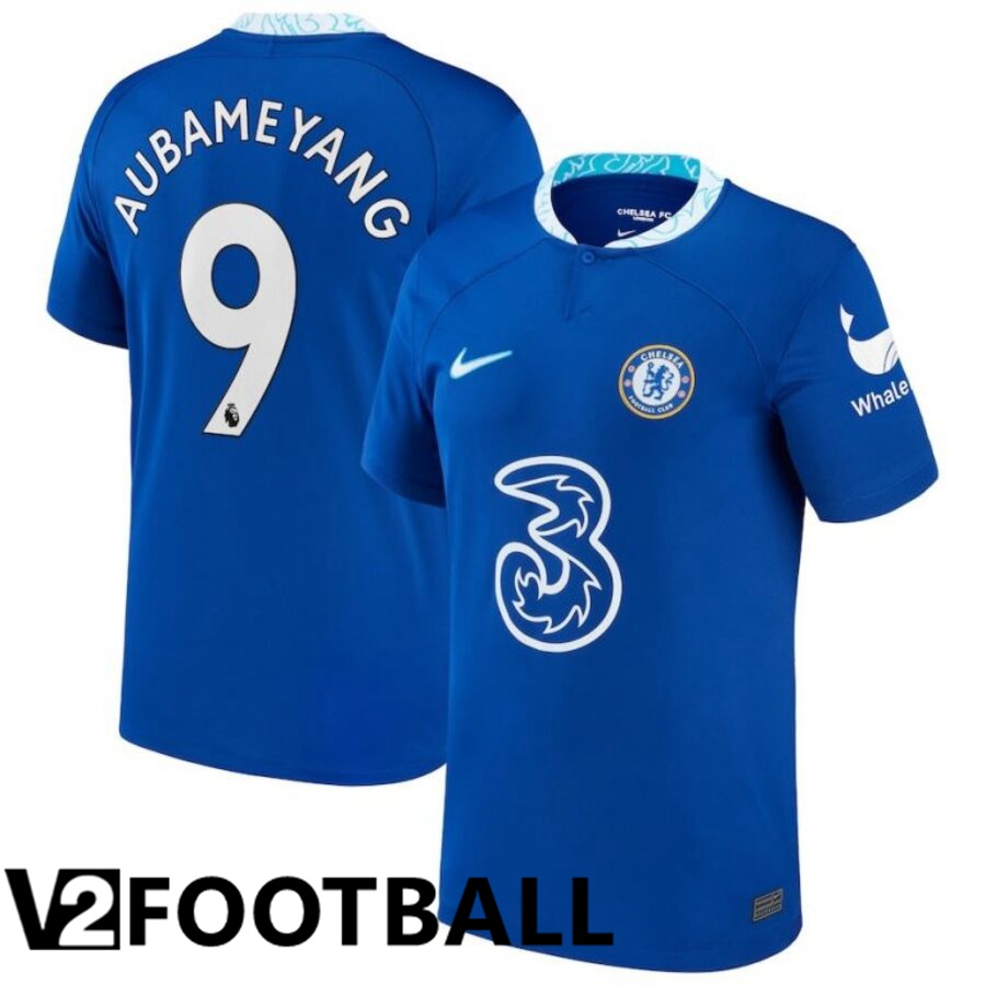 FC Chelsea（AUBAMEYANG 9）Home Shirts 2022/2023