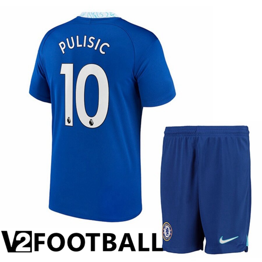 FC Chelsea（PULISIC 10）Kids Home Shirts 2022/2023