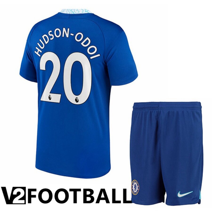 FC Chelsea（ZAKARIA 20）Kids Home Shirts 2022/2023