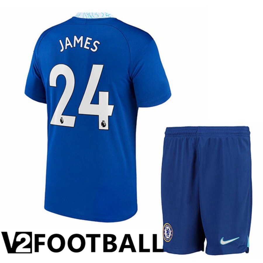 FC Chelsea（JAMES 24）Kids Home Shirts 2022/2023