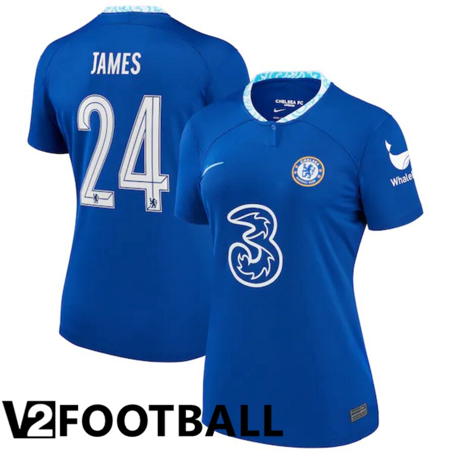 FC Chelsea（JAMES 24）Womens Home Shirts 2022/2023