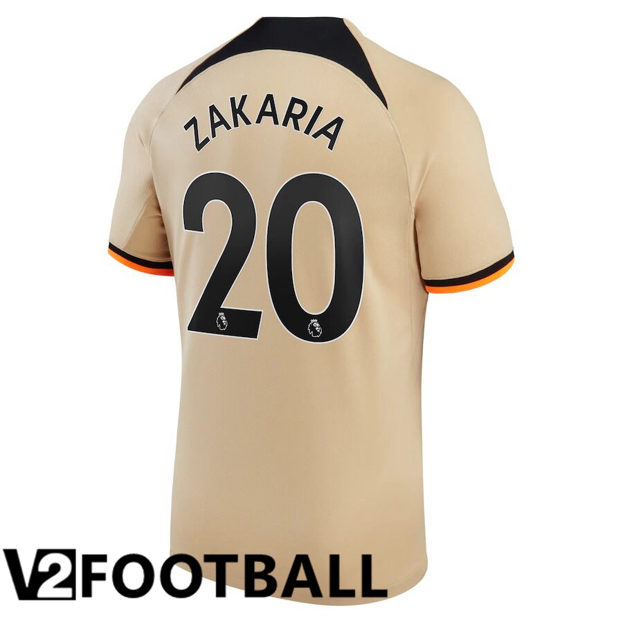 FC Chelsea（ZAKARIA 20）Third Shirts 2022/2023