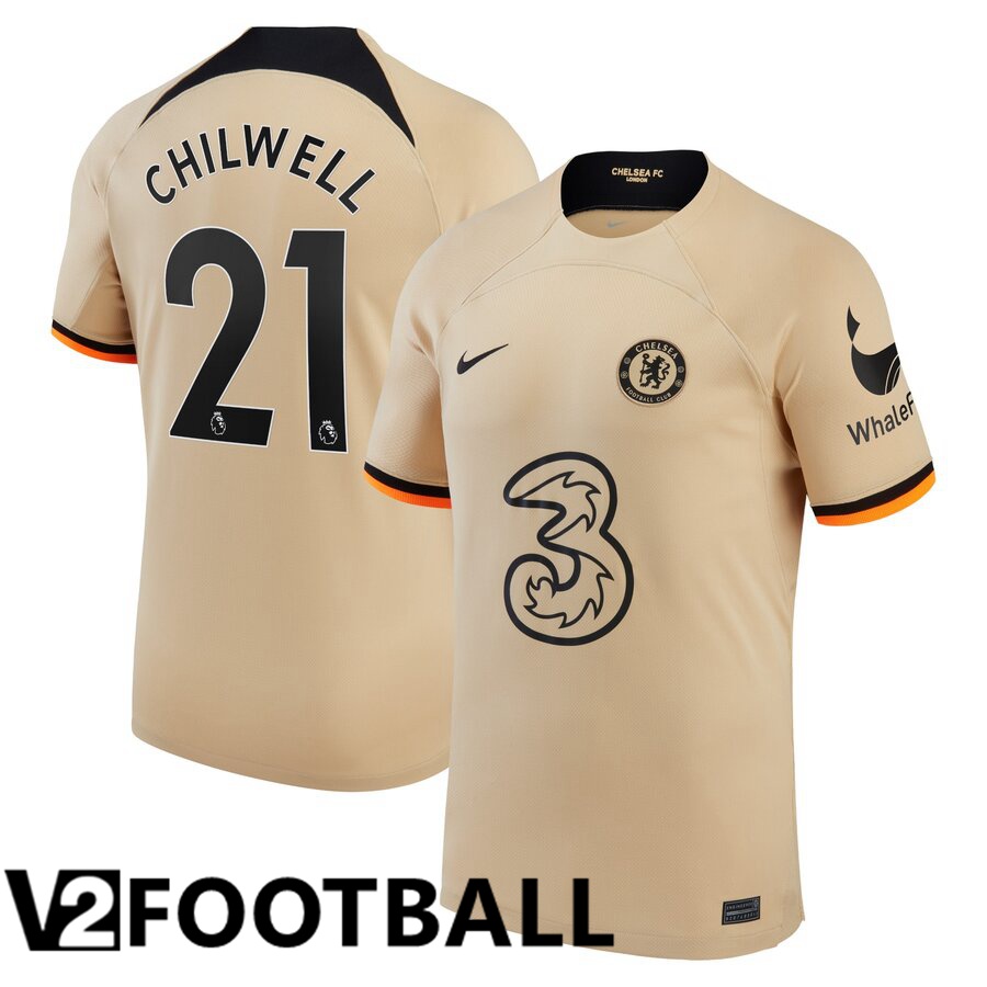 FC Chelsea（CHILWELL 21）Third Shirts 2022/2023