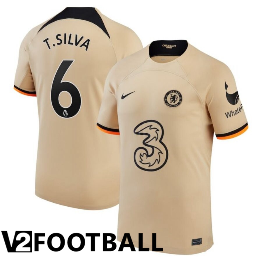 FC Chelsea（T.SILVA 6）Third Shirts 2022/2023