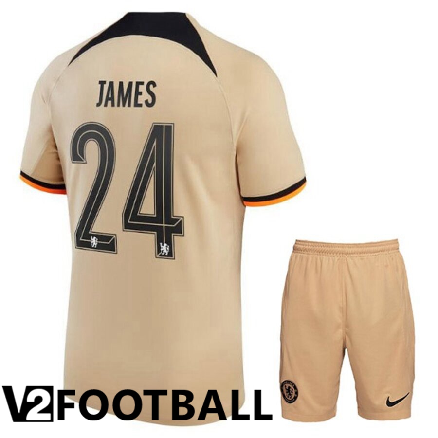 FC Chelsea（JAMES 24）Kids Third Shirts 2022/2023