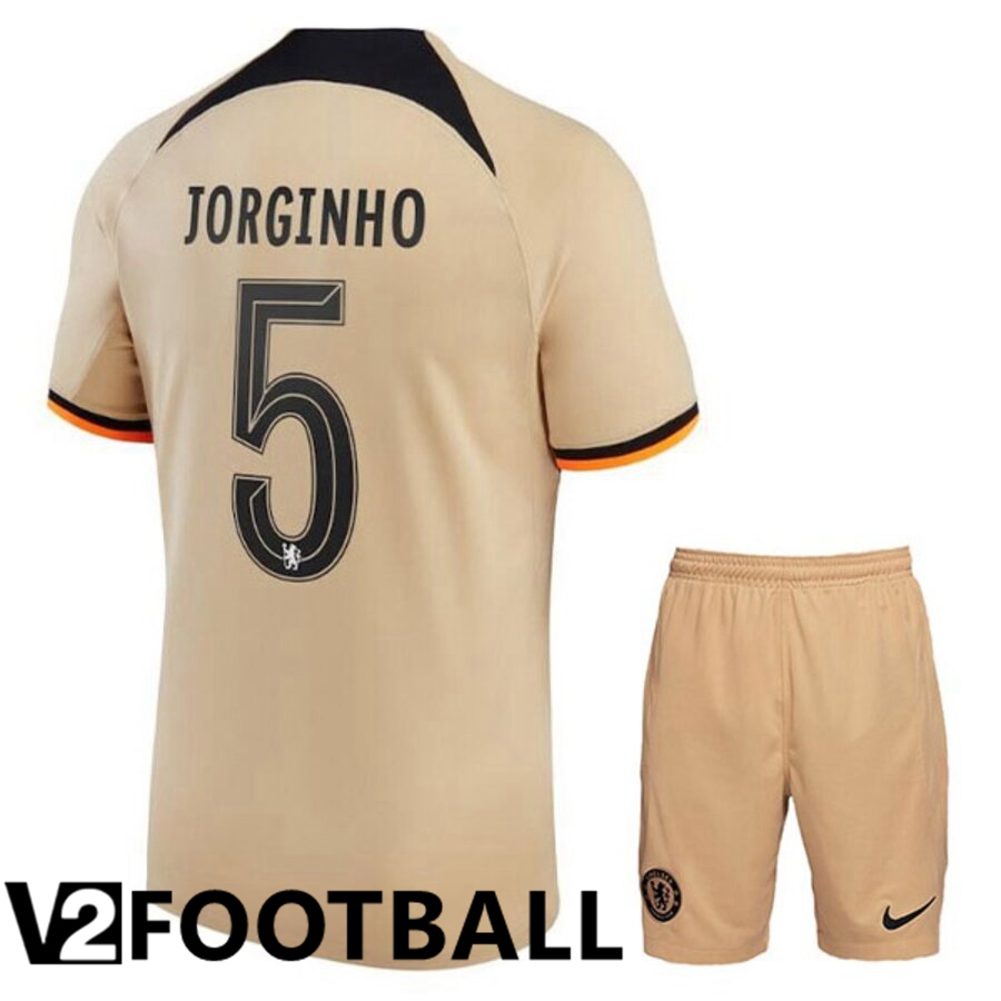 FC Chelsea（JORGINHO 5）Kids Third Shirts 2022/2023