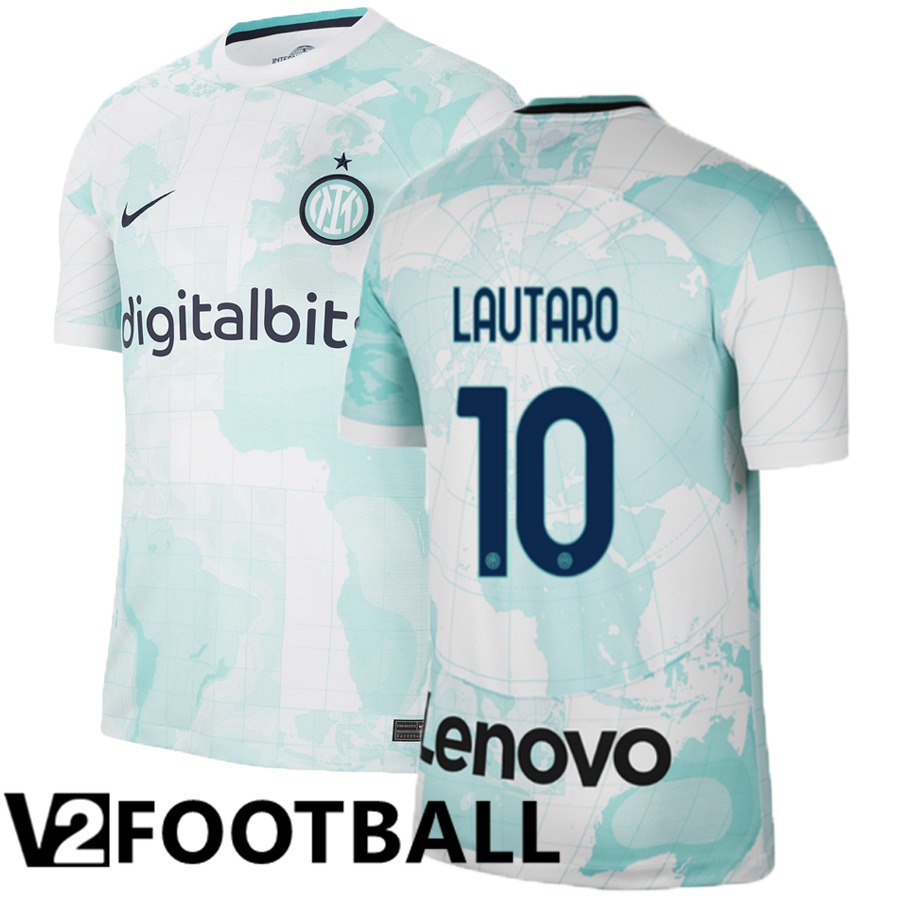 Inter Milan (Lautaro 10) Away Shirts 2022/2023