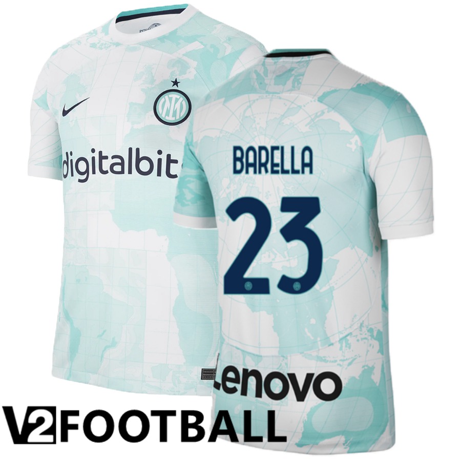 Inter Milan (Barella 23) Away Shirts 2022/2023