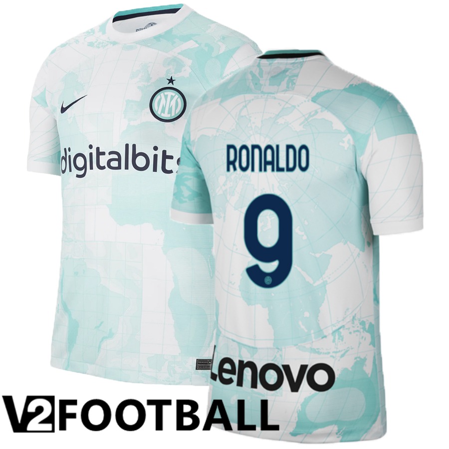 Inter Milan (Ronaldo 9) Away Shirts 2022/2023