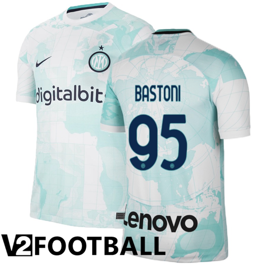 Inter Milan (Bastoni 95) Away Shirts 2022/2023