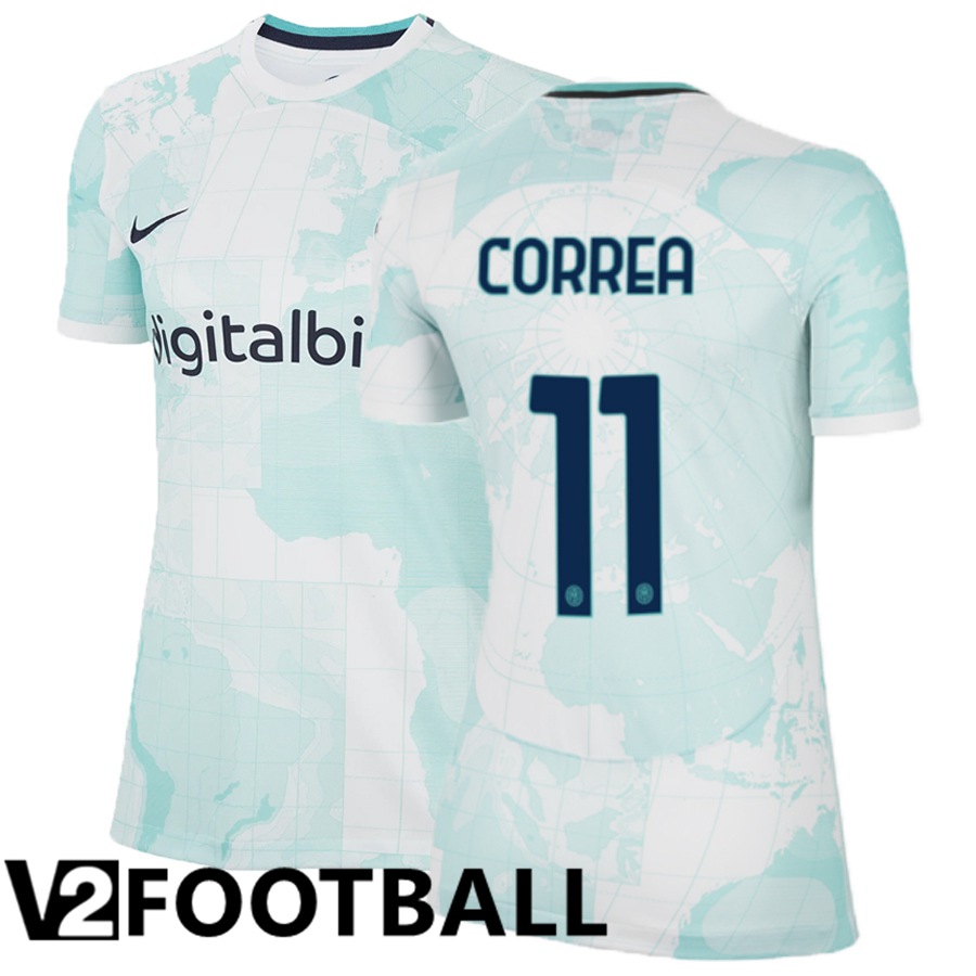 Inter Milan (Correr 11) Womens Away Shirts 2022/2023