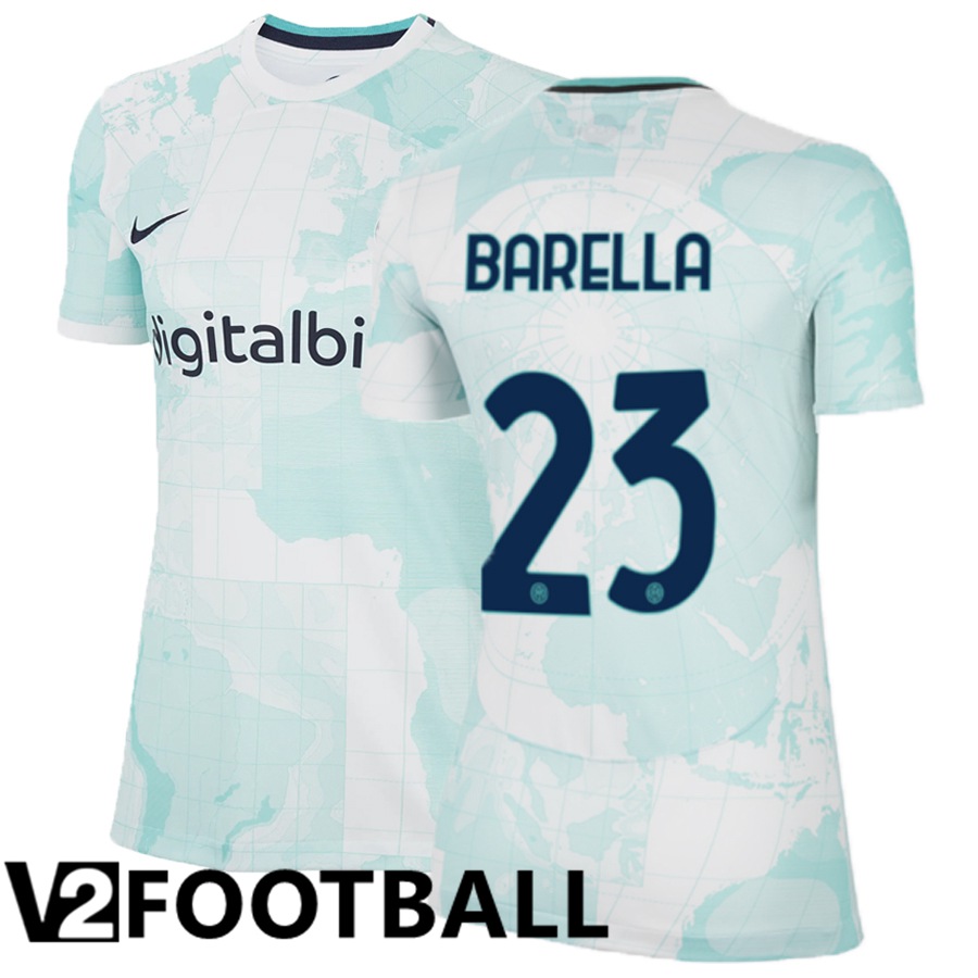 Inter Milan (Barella 23) Womens Away Shirts 2022/2023
