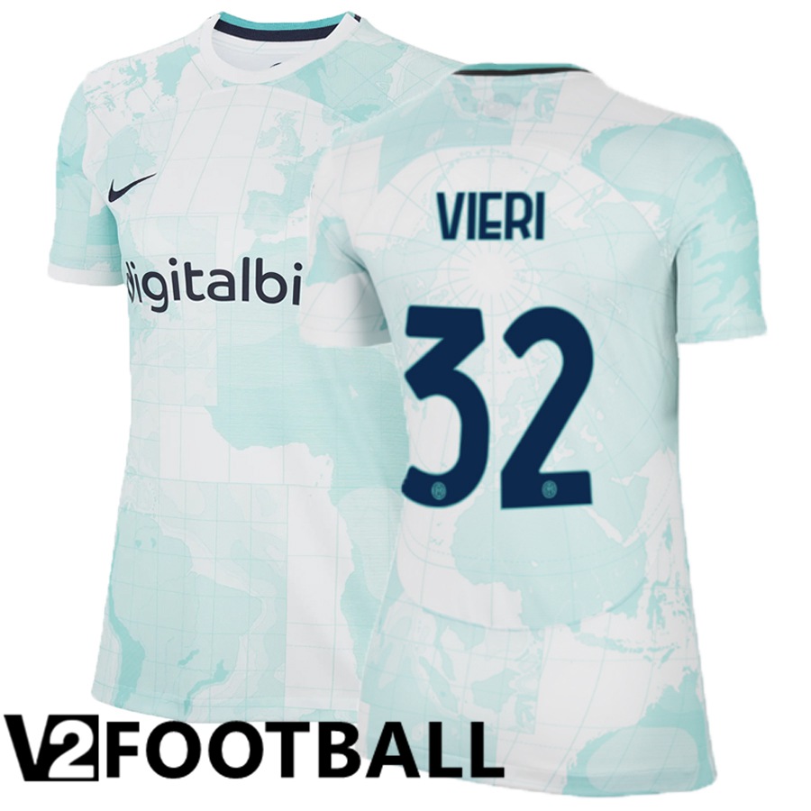 Inter Milan (Vieri 32) Womens Away Shirts 2022/2023