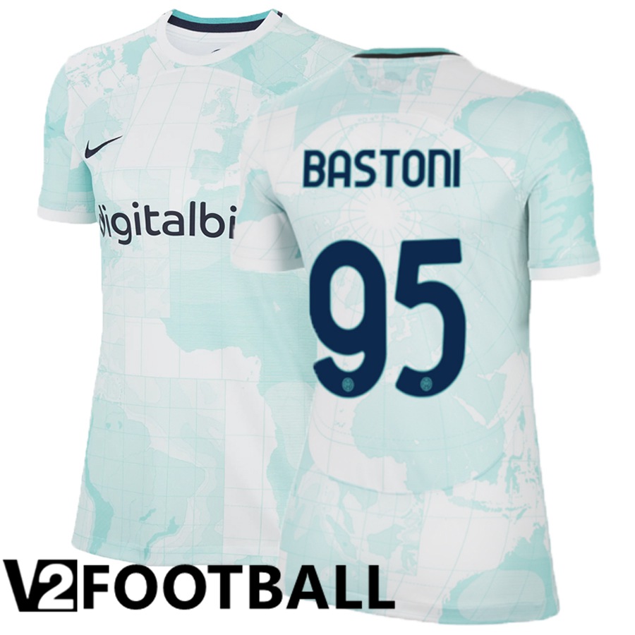 Inter Milan (Bastoni 95) Womens Away Shirts 2022/2023