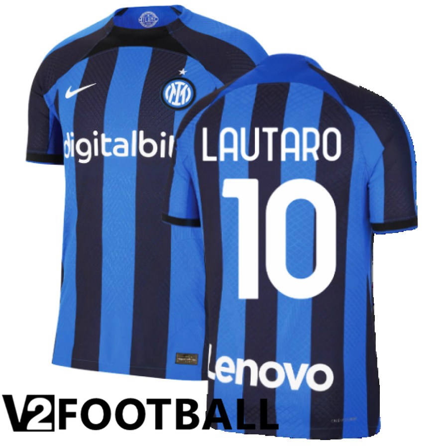 Inter Milan (Lautaro 10) Home Shirts 2022/2023