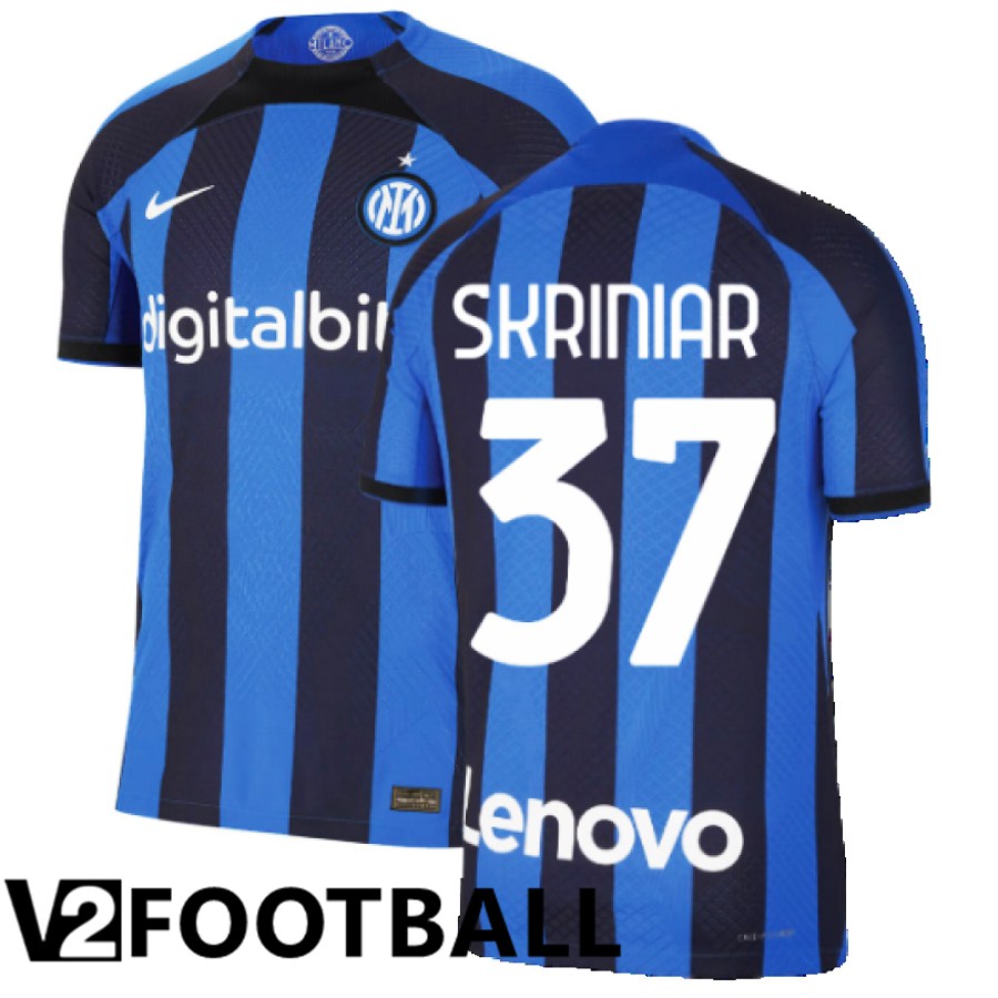 Inter Milan (Skriniar 37) Home Shirts 2022/2023