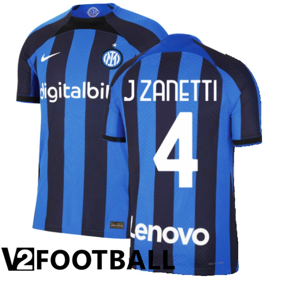 Inter Milan (J Zanetti 4) Home Shirts 2022/2023