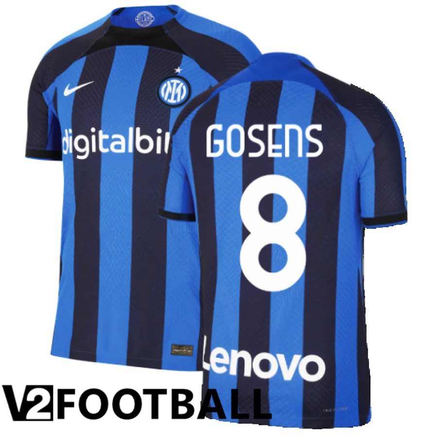 Inter Milan (Gosens 8) Home Shirts 2022/2023