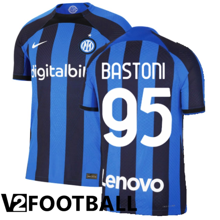 Inter Milan (Bastoni 95) Home Shirts 2022/2023