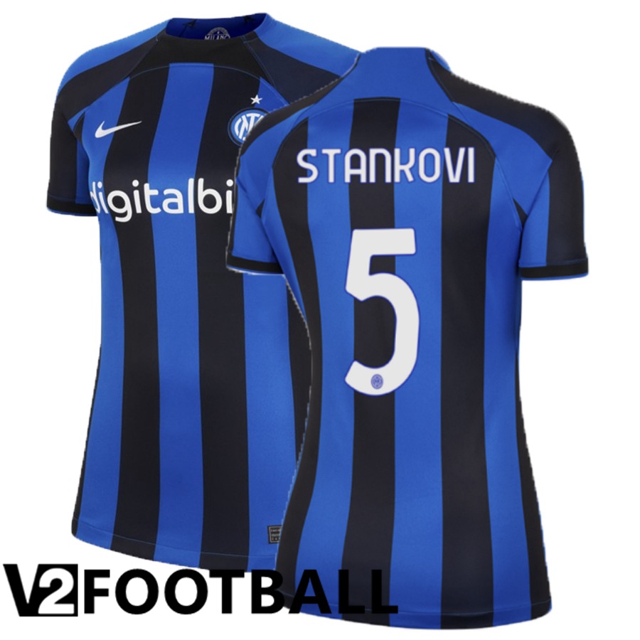 Inter Milan (Stankovic 5) Womens Home Shirts 2022/2023