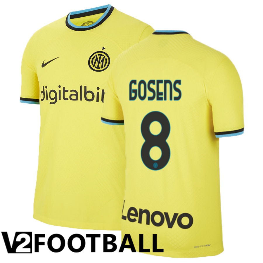Inter Milan (Gosens 8) Third Shirts 2022/2023
