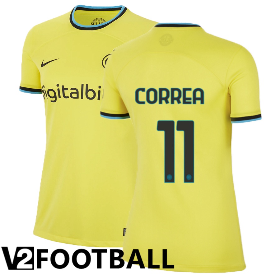 Inter Milan (Correr 11) Womens Third Shirts 2022/2023