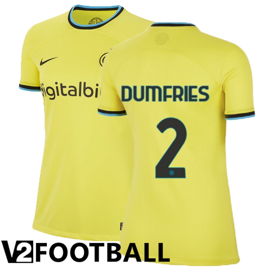 Inter Milan (Dumfries 2) Womens Third Shirts 2022/2023