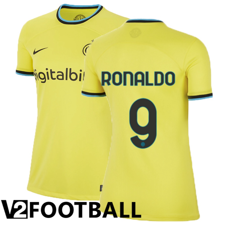 Inter Milan (Ronaldo 9) Womens Third Shirts 2022/2023